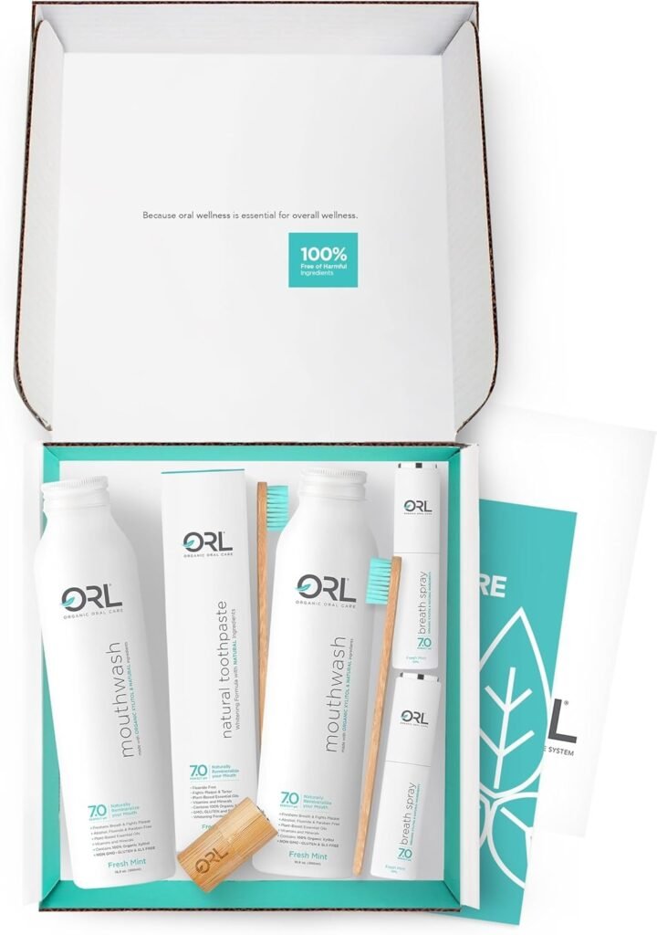 Orl oral care hydroxyapatite gift set for best oral health