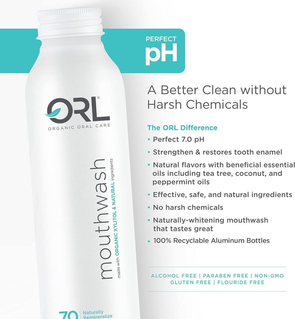 Orl oral care hydroxyapatite mouthwash for best oral care