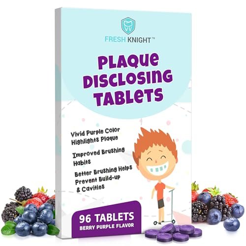 fresh night Plaque Disclosing Tablets in berry flavor