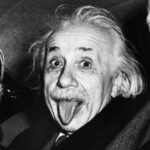einstein tongue scrapers photo, with a clean tongue for an enhanced intelligence.