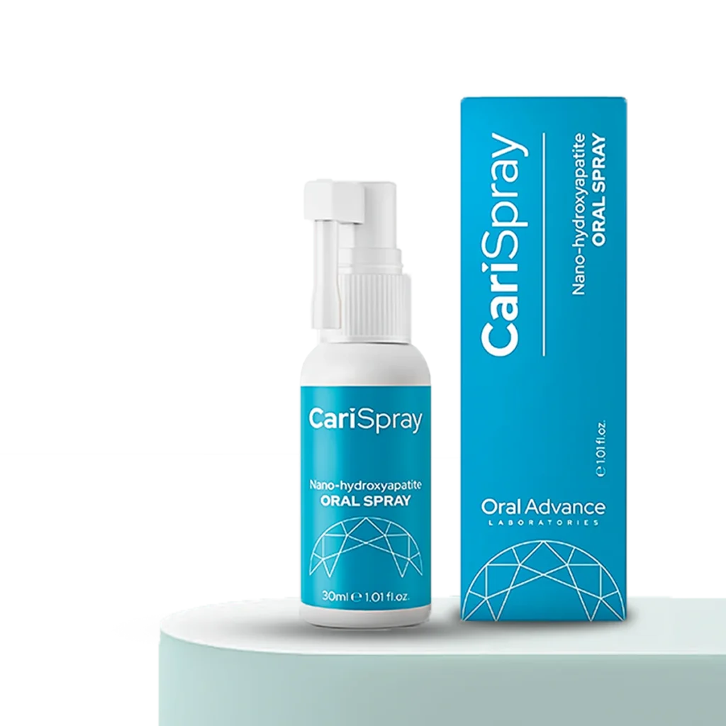 carispray hydroxyapatite spray bottle for advanced oral care