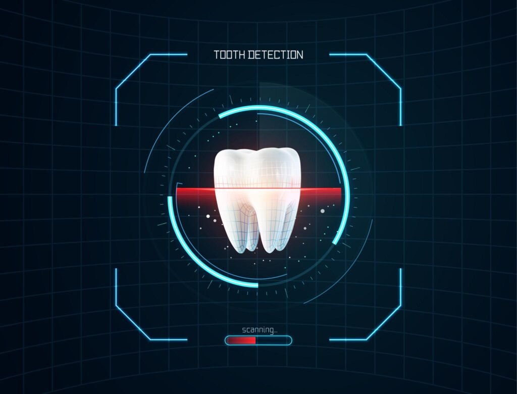 ai tooth detection image